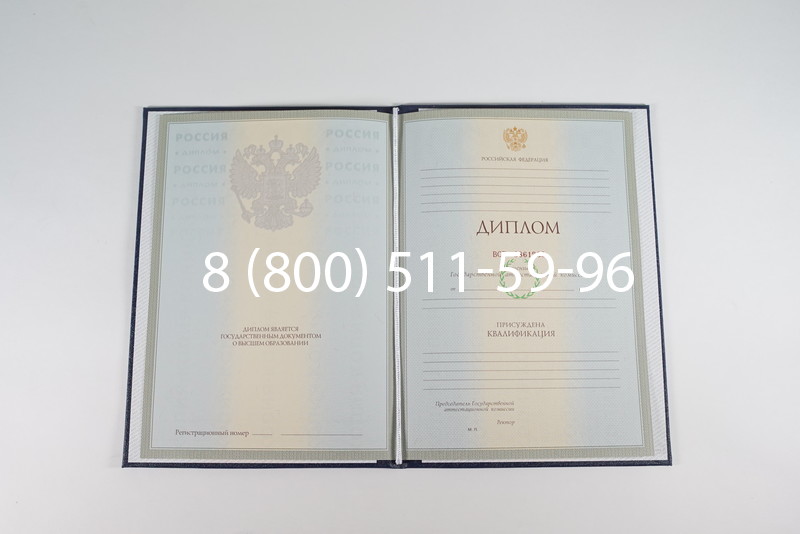 Диплом о высшем образовании 2003-2009 годов в Южно-Сахалинске